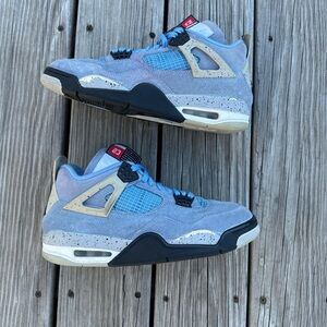 Jordan Blue and Black Sneakers